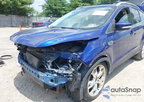 2013 Ford Escape Titanium из США, поврежденный, VIN 1FMCU0J95DUB89186